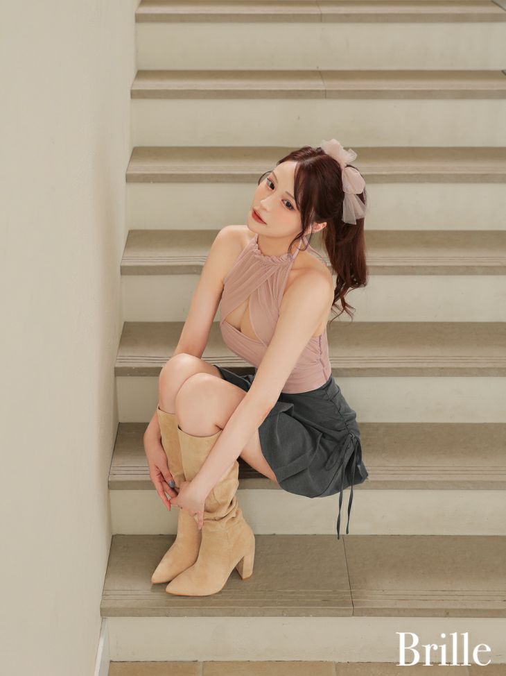 Brille ブリエ Soleil de brille setup dress ソレイユブリエセットアップミニドレス brille3386