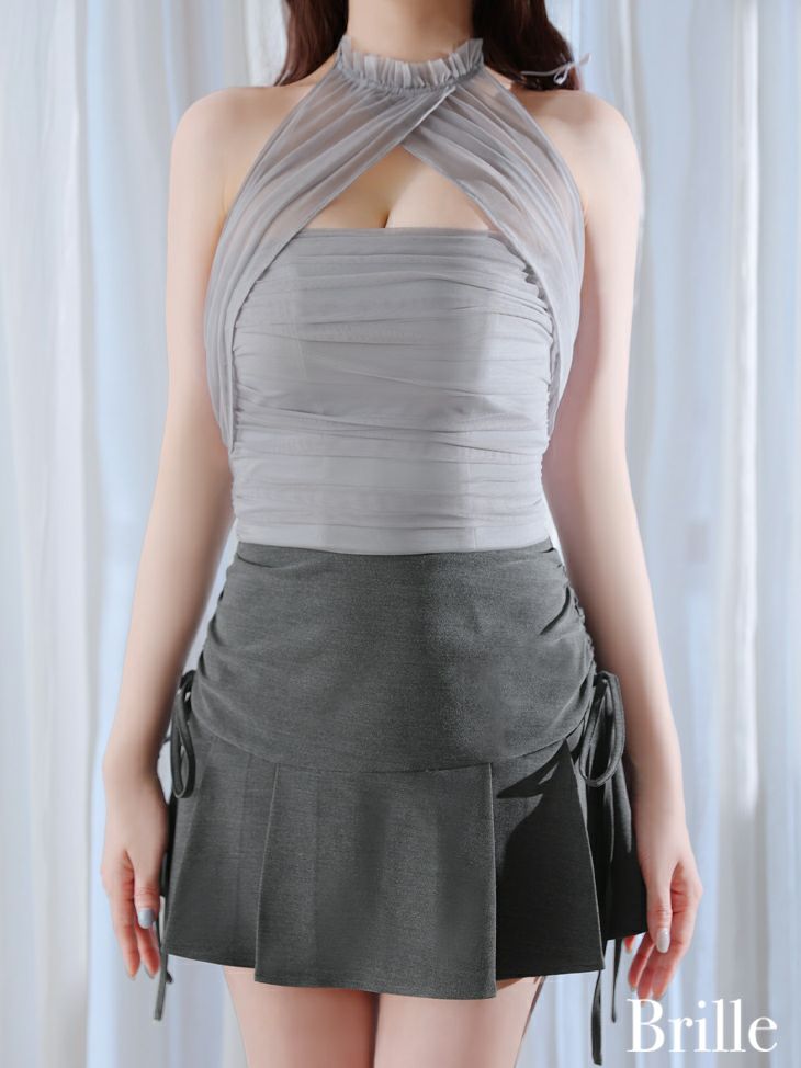 Brille ブリエ Soleil de brille setup dress ソレイユブリエセットアップミニドレス brille3386