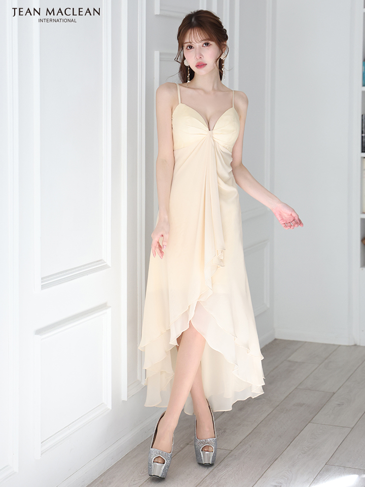 JEAN MACLEAN ジャンマクレーン シフォン/キャミソール/アシンメトリー