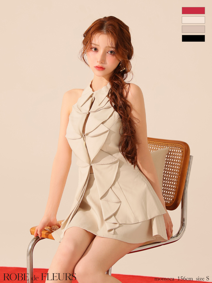 ROBE de FLEURS ローブドフルール 【XS～Lサイズあり】フロント