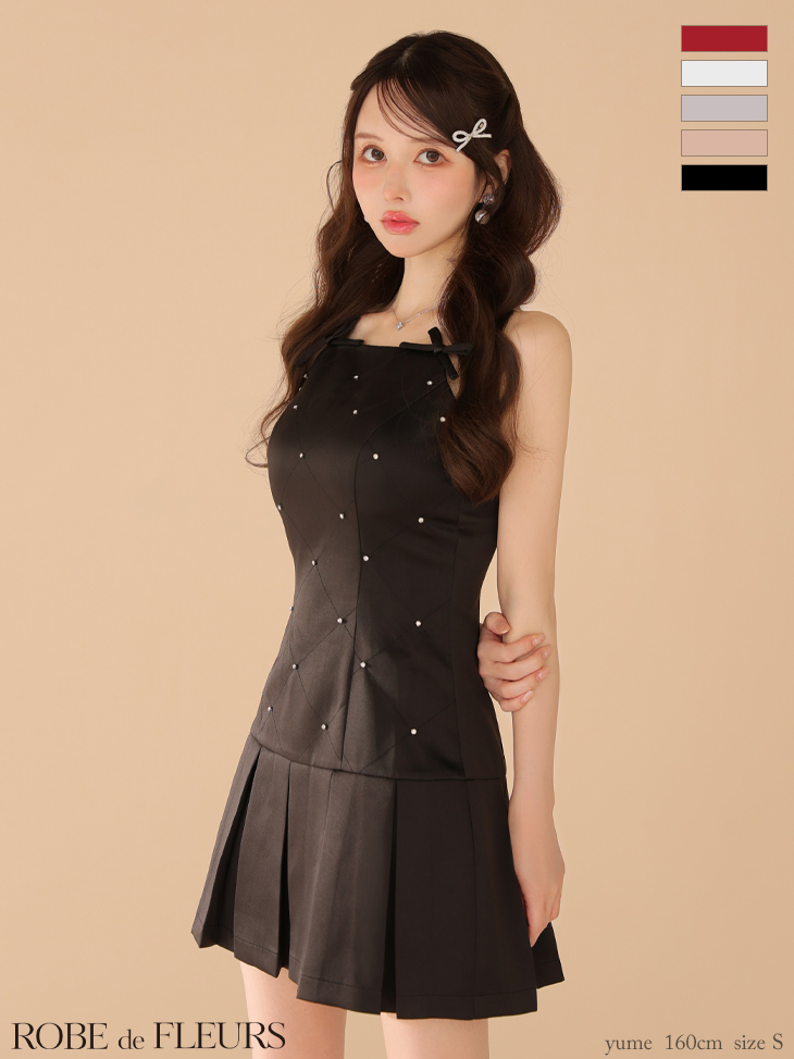 2026.2月中旬頃入荷予定】ROBE de FLEURS ローブドフルール サテン