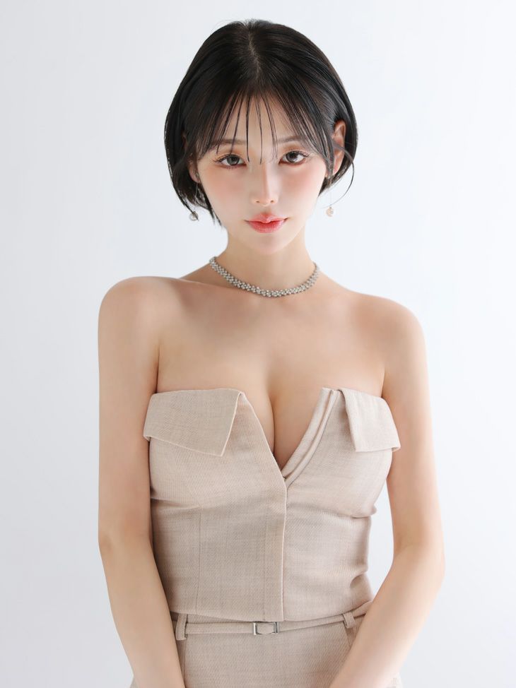 Glossy ローブドフルールグロッシー 【XSサイズあり】ツイルフロントファスナーセットアップミニキャバドレス gl4317-c