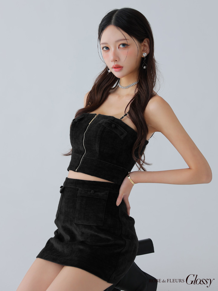 Glossy ローブドフルールグロッシー 【XSサイズあり】コーデュロイ