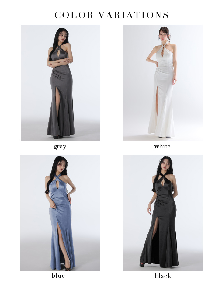 Glossy ローブドフルールグロッシー 【XS～Lサイズあり】サテンバスト