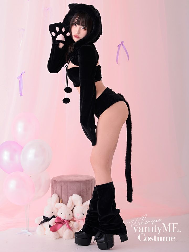 【4点セット】Black Bear Babe ブラック・ベア・ベイブ vcsot-23993-1