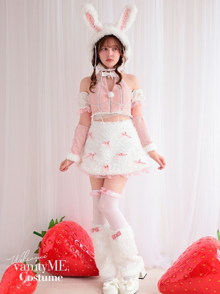 【10点セット】 vanityME. × Malymoon プティフールリボンバニー ピンク mlcs25029-1