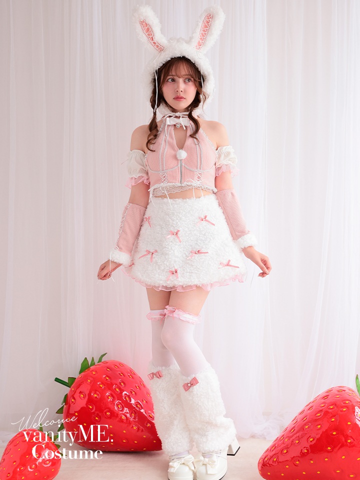 【10点セット】 vanityME. × Malymoon プティフールリボンバニー ピンク mlcs25029-1