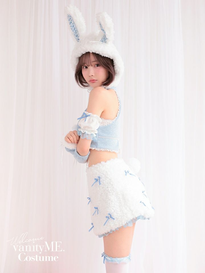 【10点セット】 vanityME. × Malymoon プティフールリボンバニー ブルー mlcs25029-2