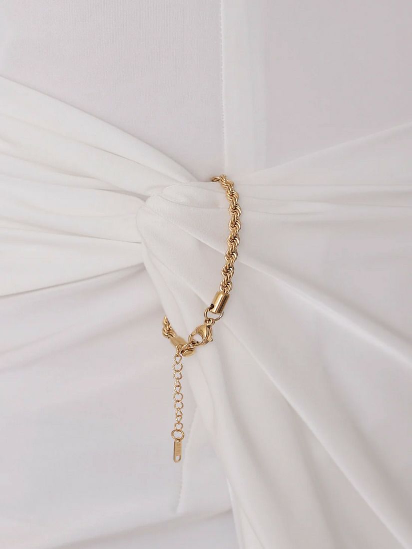 Veautt ヴュート オフショルダー2wayウエストチャームタイトミディアムドレス vt022518