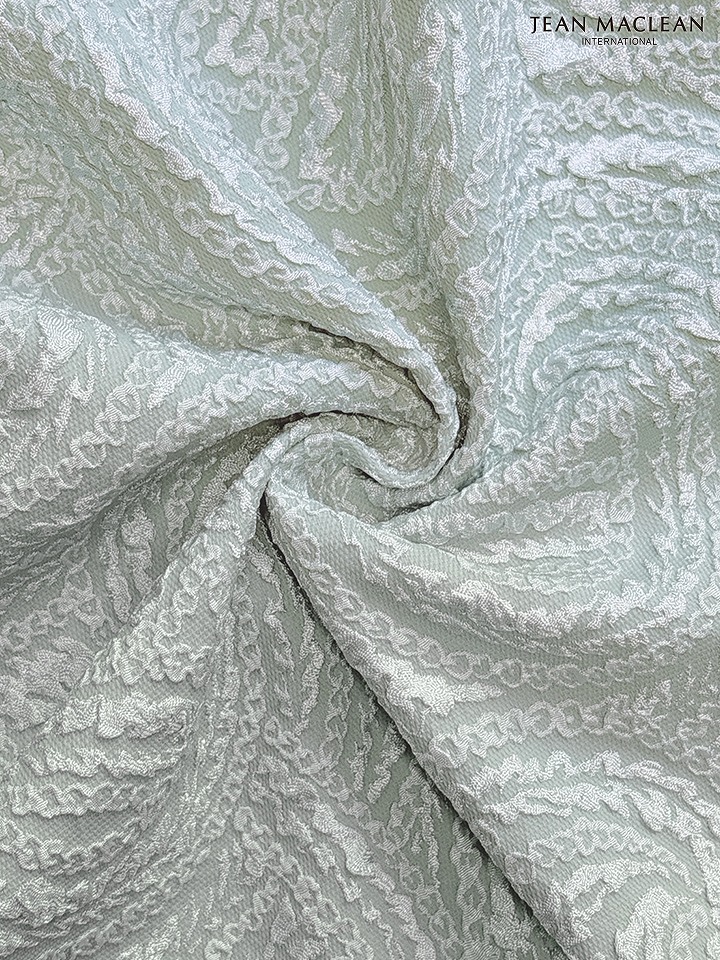 JEAN MACLEAN ジャンマクレーン ジャガード/ワンオフショル/アシンメトリーフリル/マーメイドライン/タイト ロングドレス ja51948