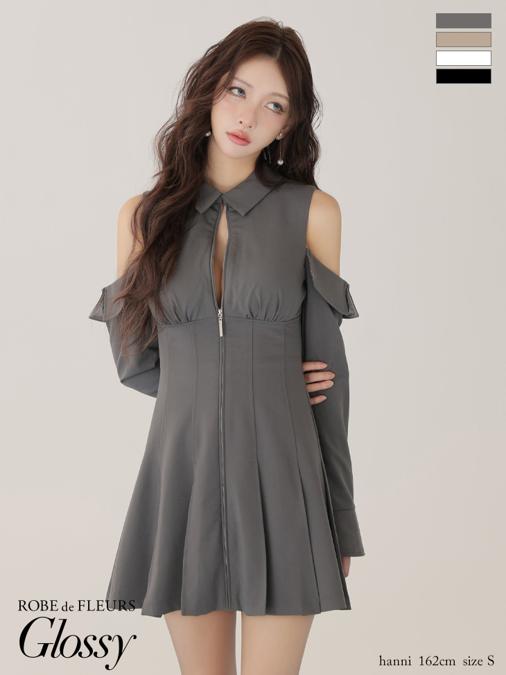 anier ROBE. ダークブルー タイトドレス S anier ROBE. ダークブルー タイトドレス S Tika ドレス ダーク