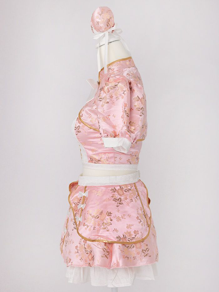 【4点セット】vanityME. × MIYANISHIYAMA いたずらうさぎのギンガムチェックドレス ブラック[ナナちゃん着用] vcsbn-250219-2-na