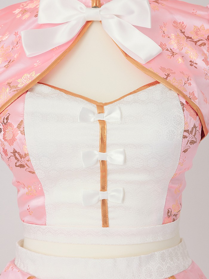 【4点セット】vanityME. × MIYANISHIYAMA いたずらうさぎのギンガムチェックドレス ブラック[ナナちゃん着用] vcsbn-250219-2-na