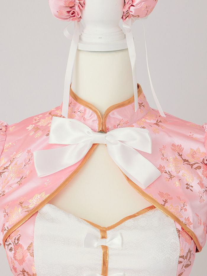 【4点セット】vanityME. × MIYANISHIYAMA いたずらうさぎのギンガムチェックドレス ブラック[ナナちゃん着用] vcsbn-250219-2-na