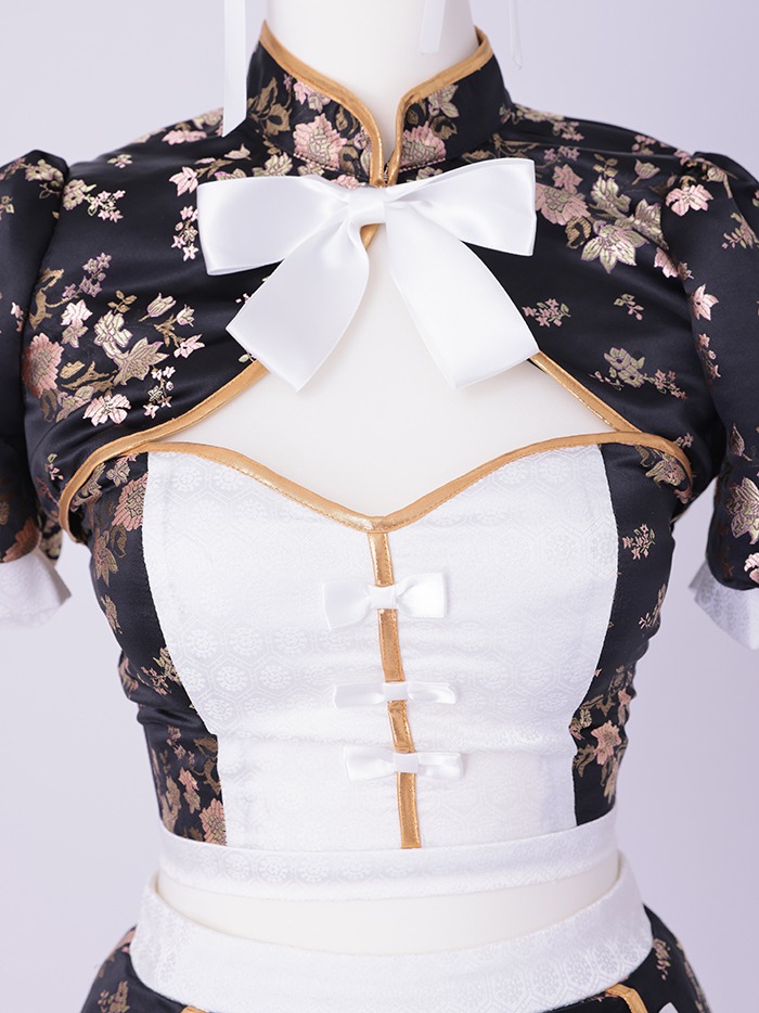 【4点セット】vanityME. × MIYANISHIYAMA シュガーセーラーガールドレス ブラック[ナナちゃん着用] vcsmd-250220-2-na