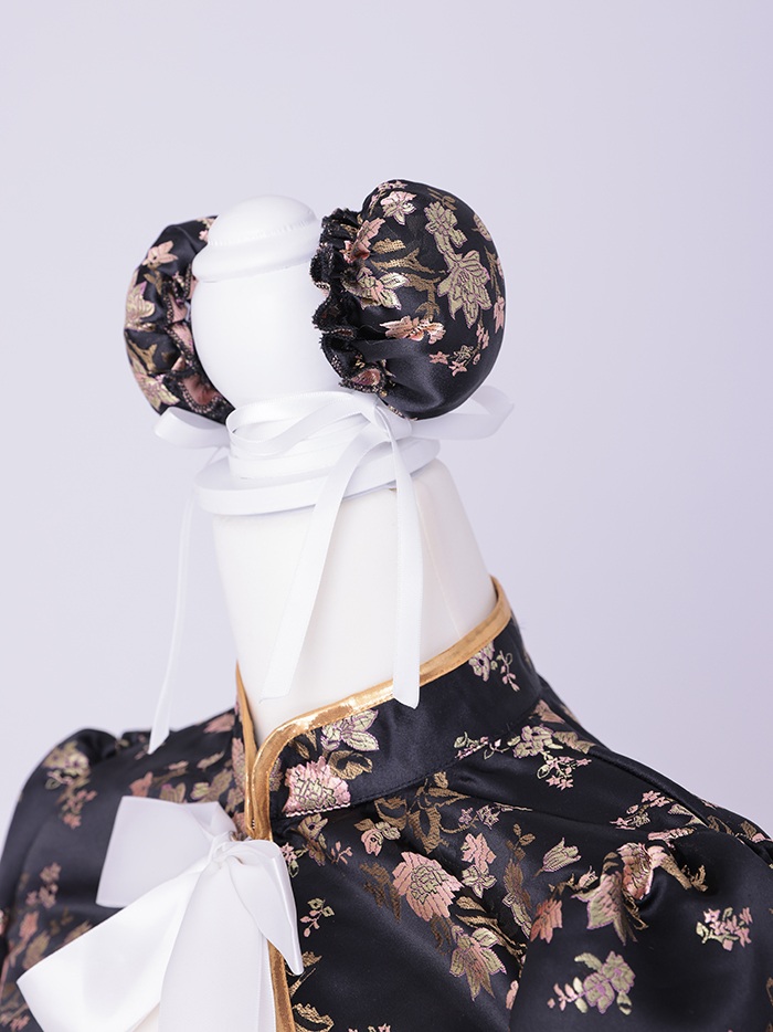 【4点セット】vanityME. × MIYANISHIYAMA シュガーセーラーガールドレス ブラック[ナナちゃん着用] vcsmd-250220-2-na