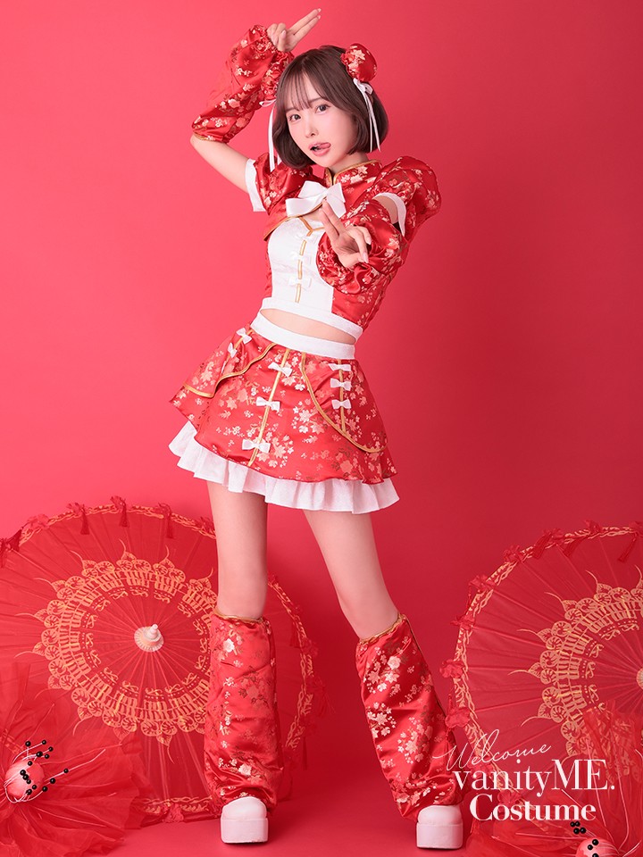 【4点セット】vanityME. × MIYANISHIYAMA シュガーセーラーガールドレス ピンク[ソンアミちゃん着用] vcsmd-250220-1-sn