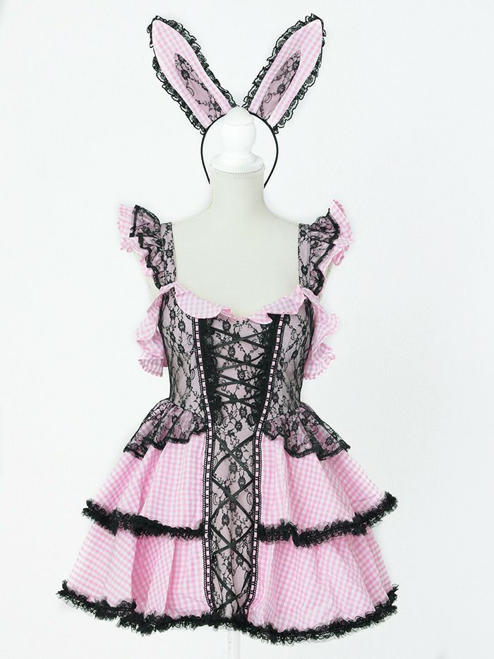 【7点セット】vanityME. × MIYANISHIYAMA sweet dream china dress!!  レッド[ソンアミちゃん着用] vcsch-23987-3-sn