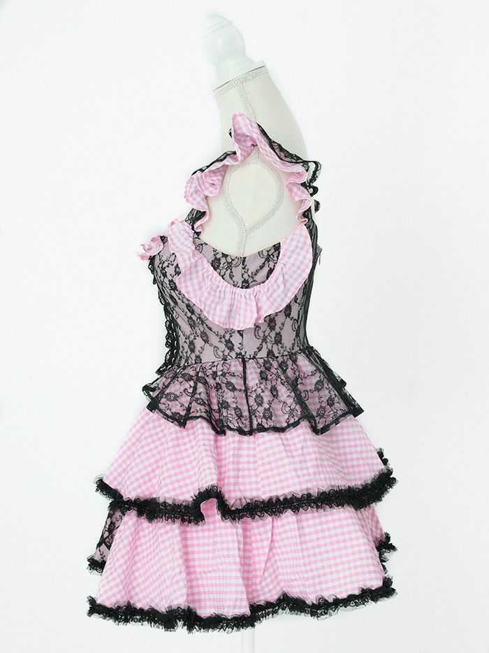 【7点セット】vanityME. × MIYANISHIYAMA sweet dream china dress!!  レッド[ソンアミちゃん着用] vcsch-23987-3-sn