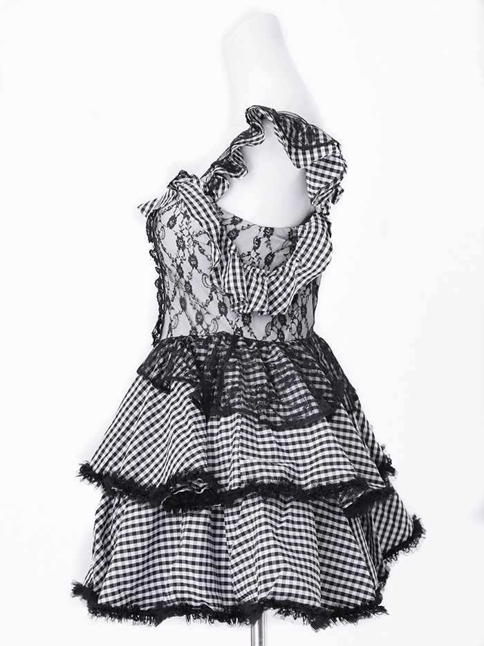 【5点セット】vanityME. × MIYANISHIYAMA おてんばキャットドレス ブラック [ソンアミちゃん着用]vcsct-23986-1-sn