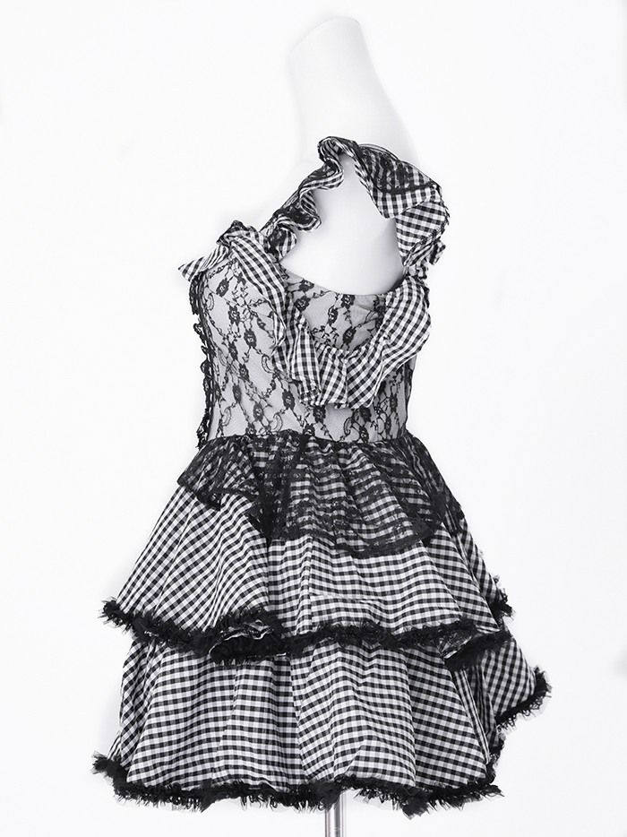 【5点セット】vanityME. × MIYANISHIYAMA おてんばキャットドレス ブラック [ソンアミちゃん着用]vcsct-23986-1-sn