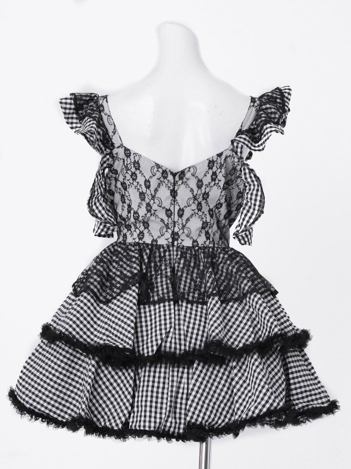 【5点セット】vanityME. × MIYANISHIYAMA おてんばキャットドレス ブラック [ソンアミちゃん着用]vcsct-23986-1-sn