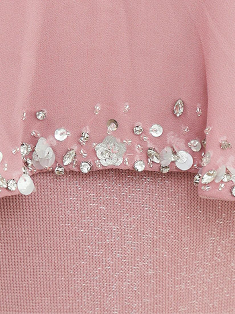 AngelR エンジェルアール オフショルダーシフォンビジューVカットラメタイトミニドレス ar25344