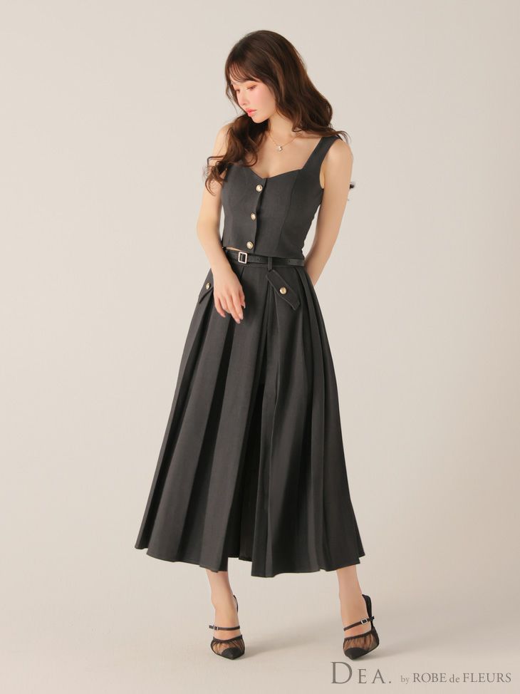 Glossy ローブドフルールグロッシー 【XSサイズあり】シアーホルターネックフレアミニキャバドレス gl4153