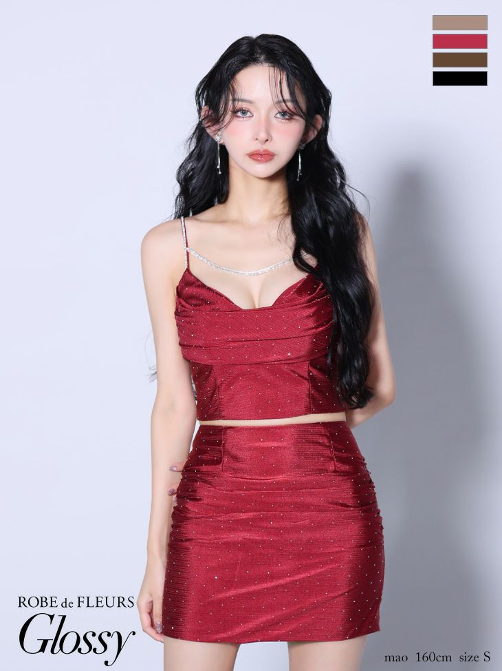 ROBE de FLEURS anier.ROBE ローブドフルール アニエルローブ 【XSサイズあり】Sparkly ribbons voluminous fur cat ears halloween dress スパーキーリボンボリュームファー猫耳付きミニドレス fm-anier4053