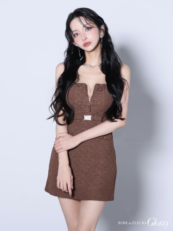 ROBE de FLEURS anier.ROBE ローブドフルール アニエルローブ  【XSサイズあり】Sparkly ribbons voluminous fur cat ears halloween dress スパーキーリボンボリュームファー猫耳付きミニドレス fm-anier4053-c