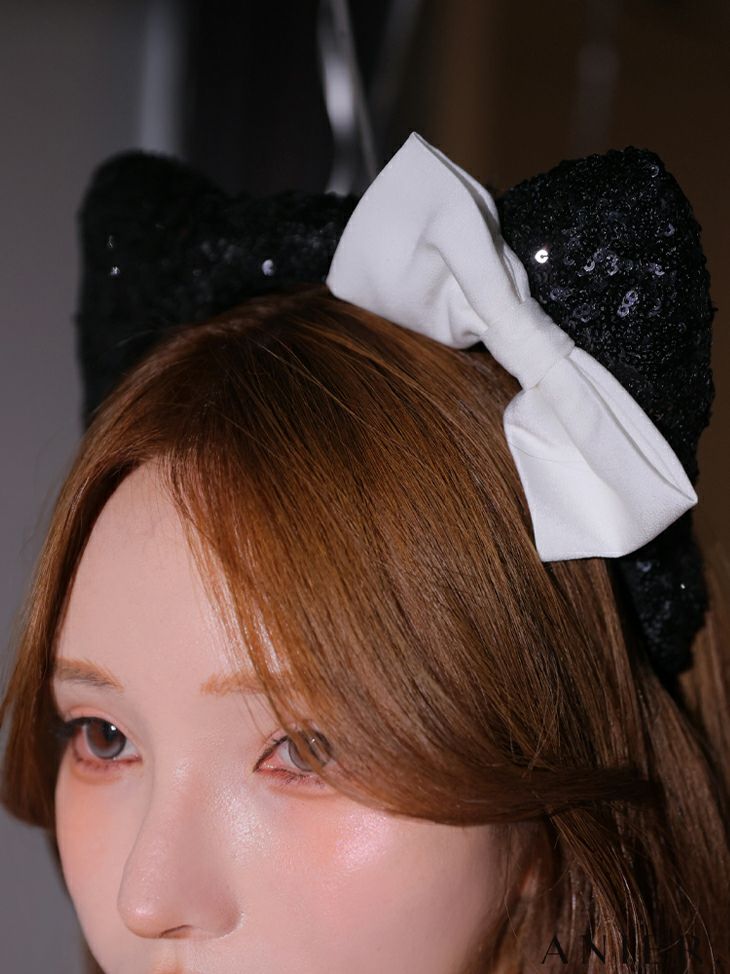 ROBE de FLEURS ローブドフルール リボンビジューバストカットフレアミニキャバドレス fm3618