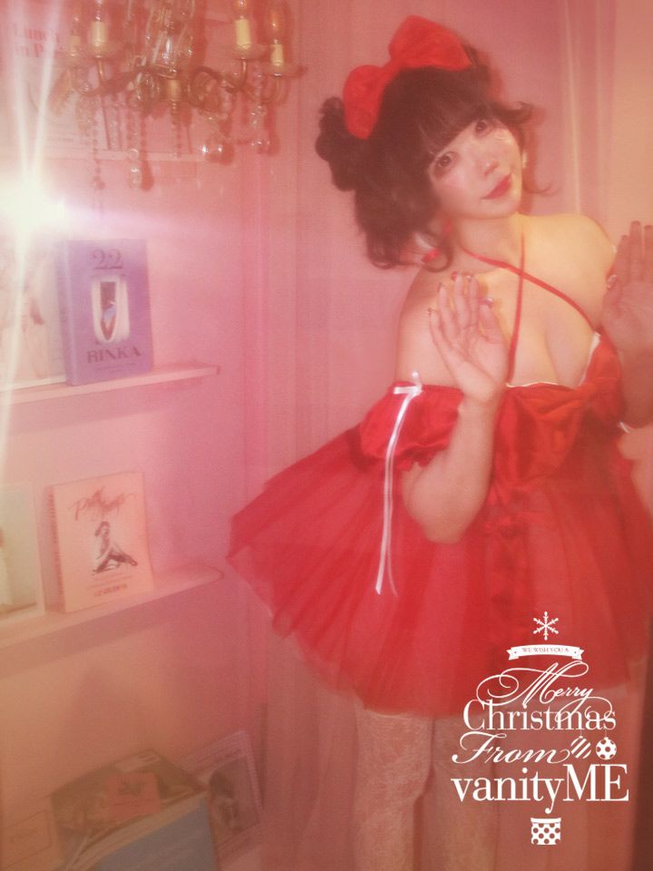 【2点セット】vanityME. × MIYANISHIYAMA 約束ドレス レッド サンタ vcsst-250153-1-rs