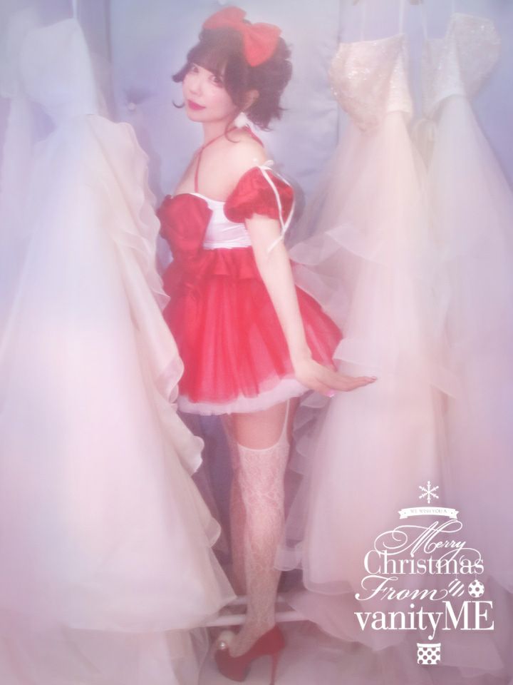 【2点セット】vanityME. × MIYANISHIYAMA 約束ドレス レッド サンタ vcsst-250153-1-rs