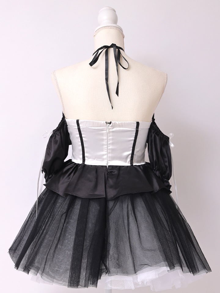 【2点セット】vanityME. × MIYANISHIYAMA 約束ドレス ブラック サンタ vcsst-250153-2a-rs