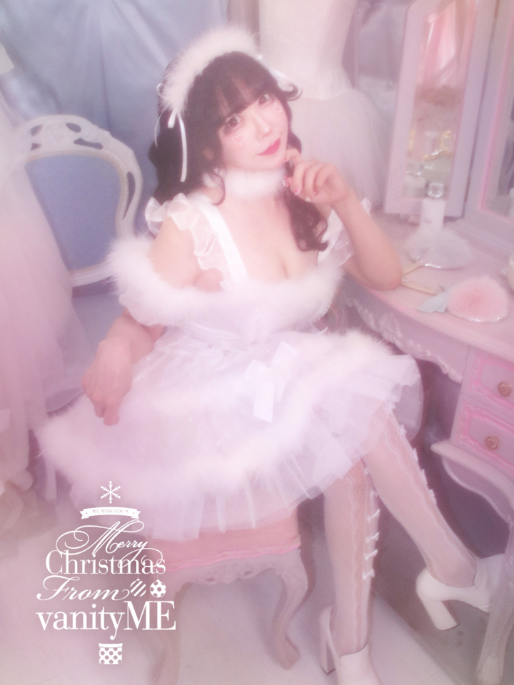 【2点セット】vanityME. × MIYANISHIYAMA ホワイトクリスマスドレス サンタ vcsst-250152-a-sr
