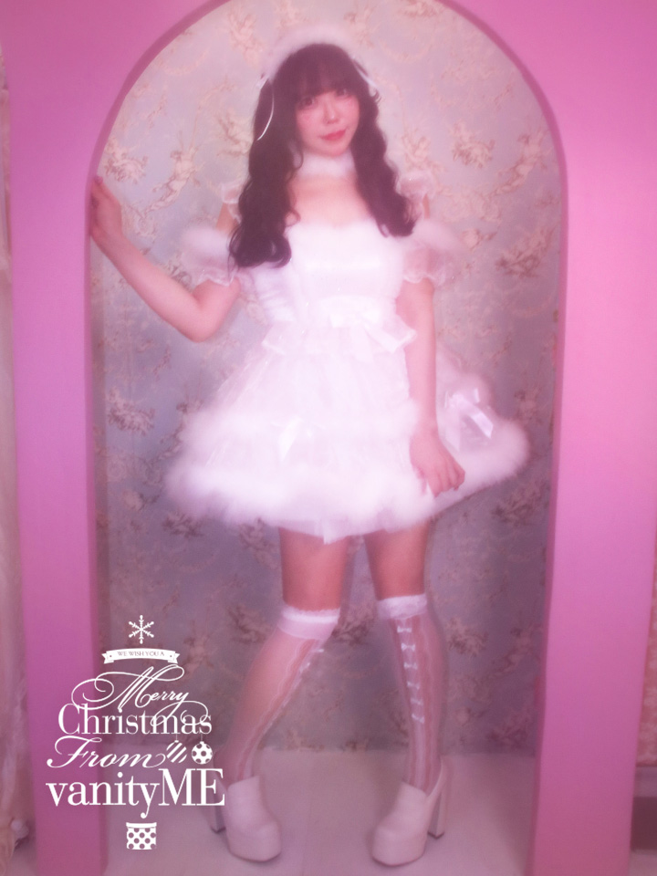 【2点セット】vanityME. × MIYANISHIYAMA ホワイトクリスマスドレス サンタ vcsst-250152-a-sr
