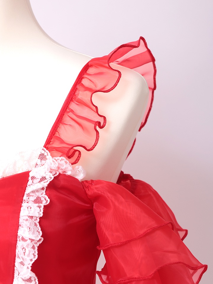 【3点セット】vanityME. × MIYANISHIYAMA とっておきいちごドレス レッド サンタ vcsst-250155-sr