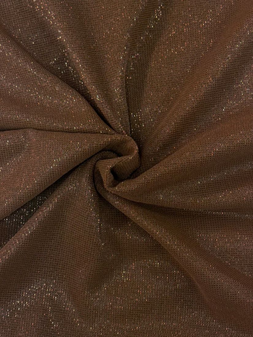 Veautt ヴュート アシンメトリーリボンデザインラメタイトミディアムドレス vt032509