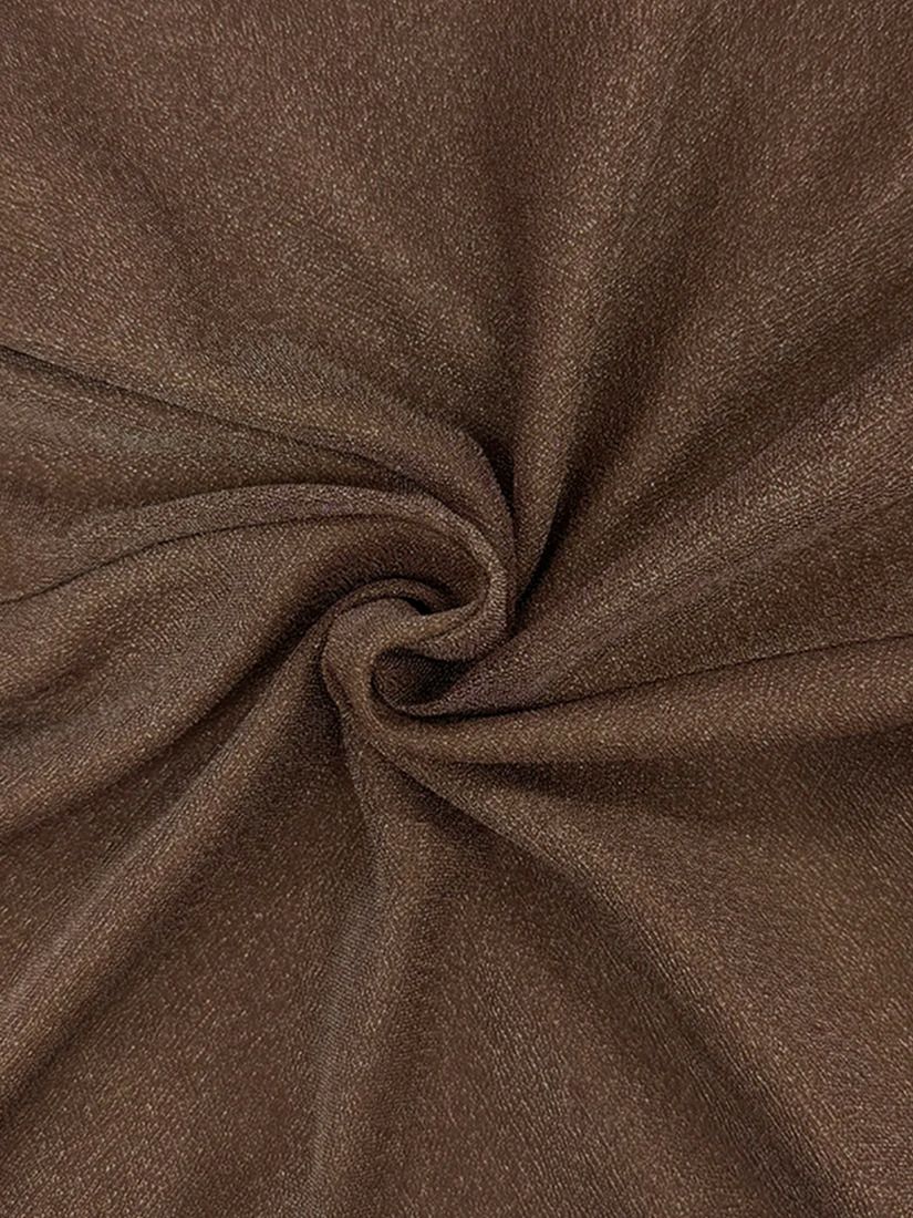 Veautt ヴュート ホルターネックフロントシアーデザインビジューチェーンタイトミディアムドレス vt082526-ks