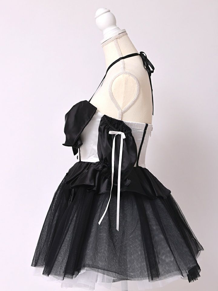 【3点セット】vanityME. × MIYANISHIYAMA 約束ドレス バニー ブラック vcsbn-250153-2b-my