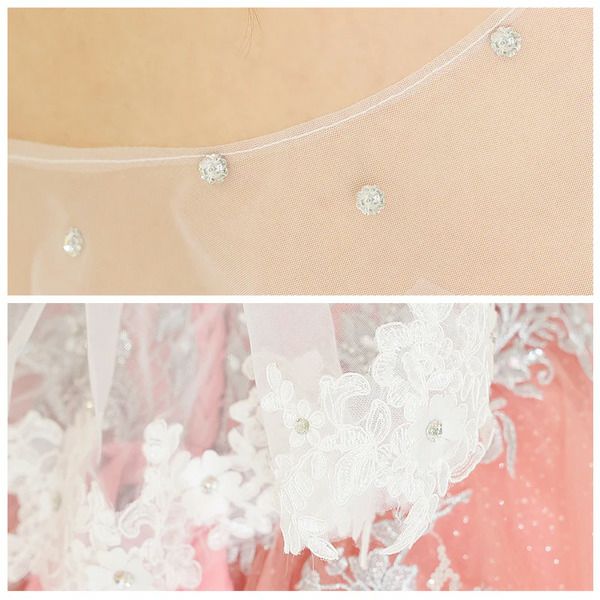 【単品 】AngelR エンジェルアール フラワー刺繍ビジュー付きプリンセスボレロ ホワイト ar-bo001