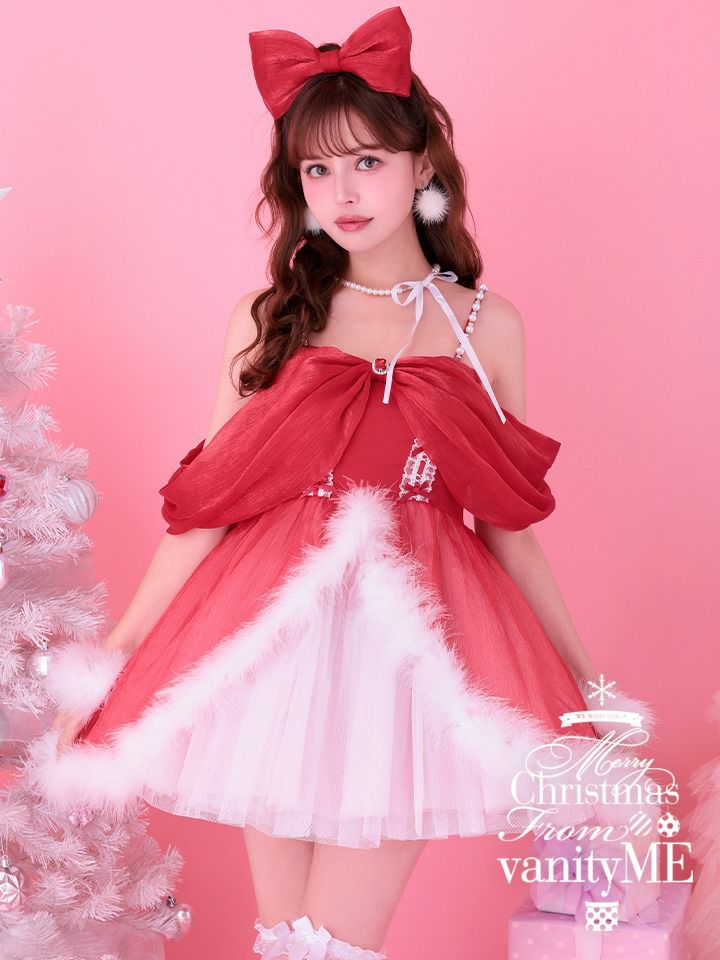 【2点セット】Alice in christmas party アリスインクリスマスパーティー サンタ レッド vcsst-250170-1