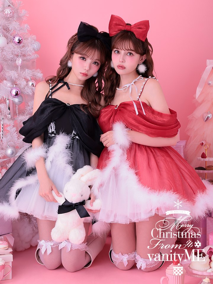 【2点セット】Alice in christmas party アリスインクリスマスパーティー サンタ レッド vcsst-250170-1