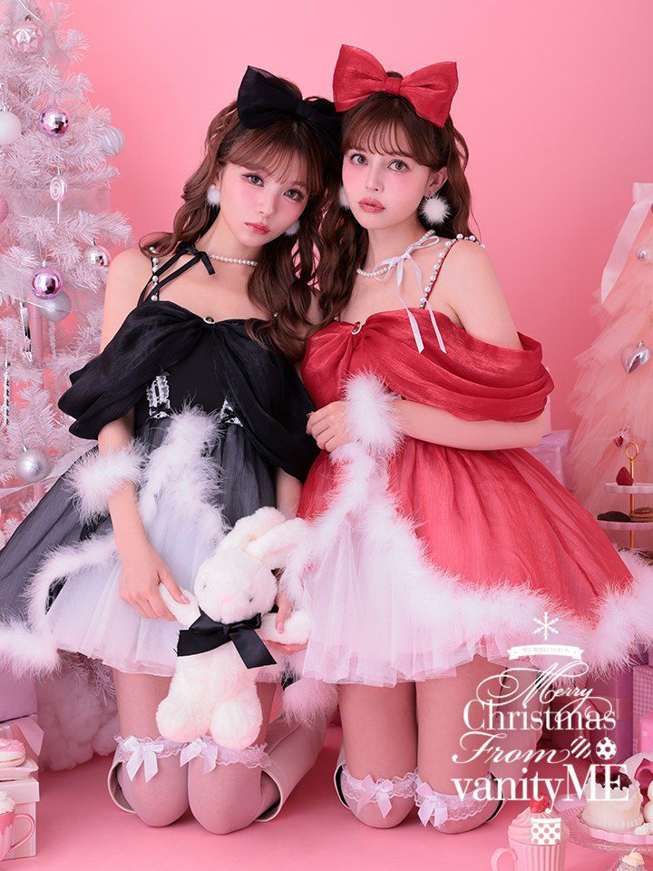 【2点セット】Alice in christmas party アリスインクリスマスパーティー サンタ レッド vcsst-250170-1