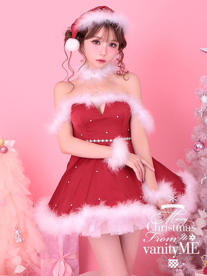 【3点セット】Diamond Stone's Santa ダイヤモンドストーンサンタ レッド vcsst-250171-1