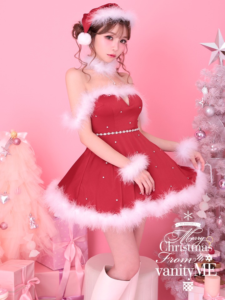 【3点セット】Diamond Stone's Santa ダイヤモンドストーンサンタ レッド vcsst-250171-1