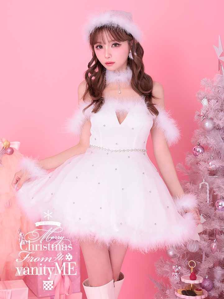 【3点セット】Diamond Stone's Santa ダイヤモンドストーンサンタ ホワイト vcsst-250171-2