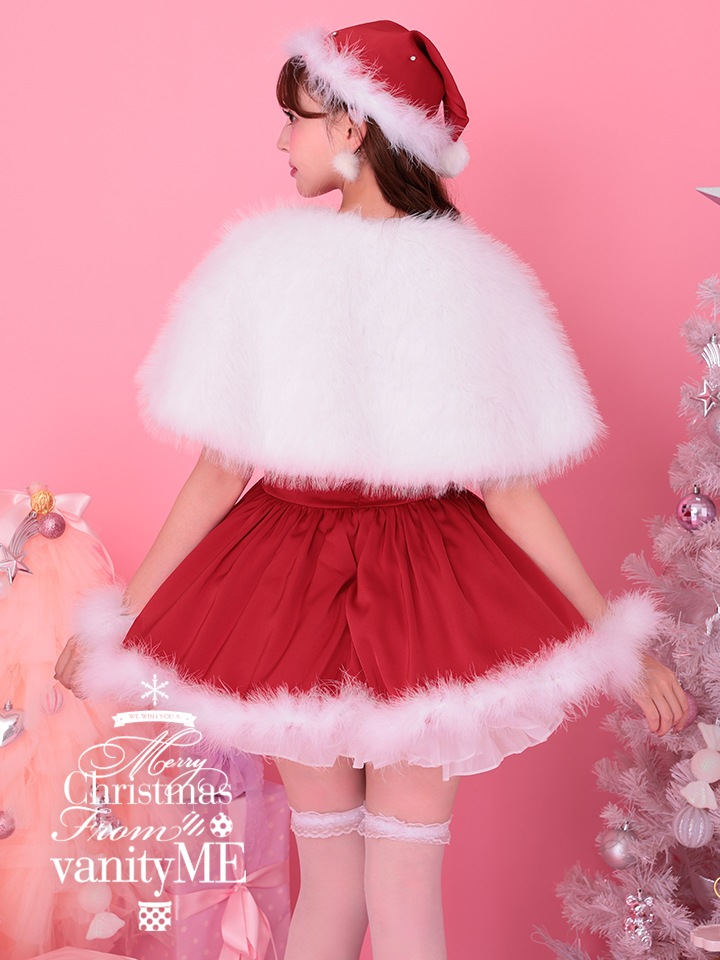 【3点セット】diamod stones's SANTA with cape ダイヤモンドストーンサンタ レッド 【ケープ付き】vcsst-250176