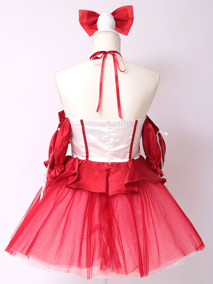 【2点セット】vanityME. × MIYANISHIYAMA 約束ドレス レッド サンタ [みゆちゃん着用]  vcsst-250153-1-my