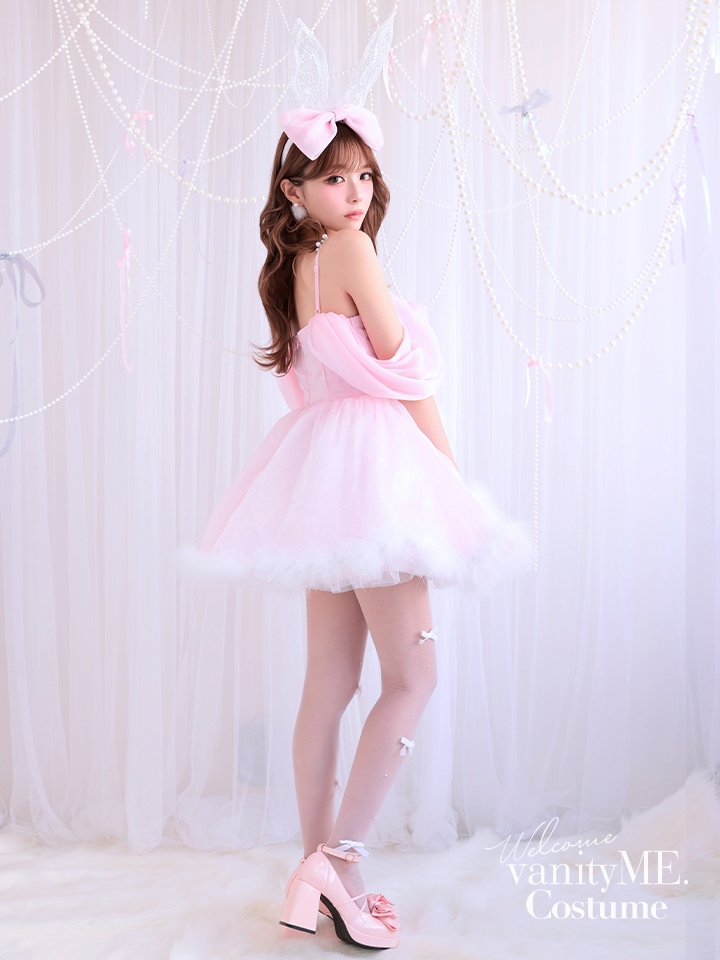 【3点セット】Alice in bunny party アリスインバニーパーティー ピンク vcsbn-250170-3b